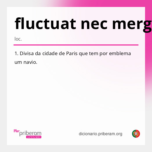Significado de fluctuat nec mergitur